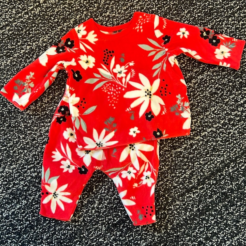 Carter’s Baby Girl Floral Pajama Set
